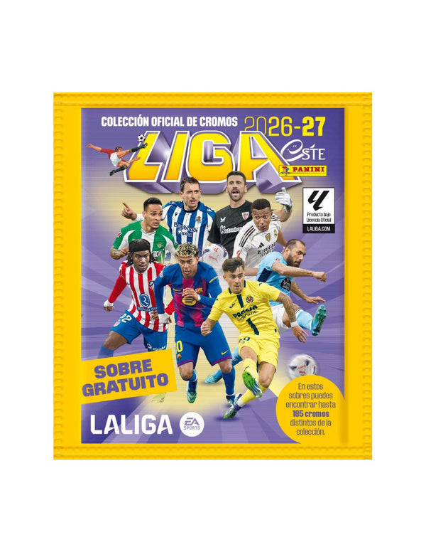 SOBRE LA LIGA 26-27 STICKER PANINI