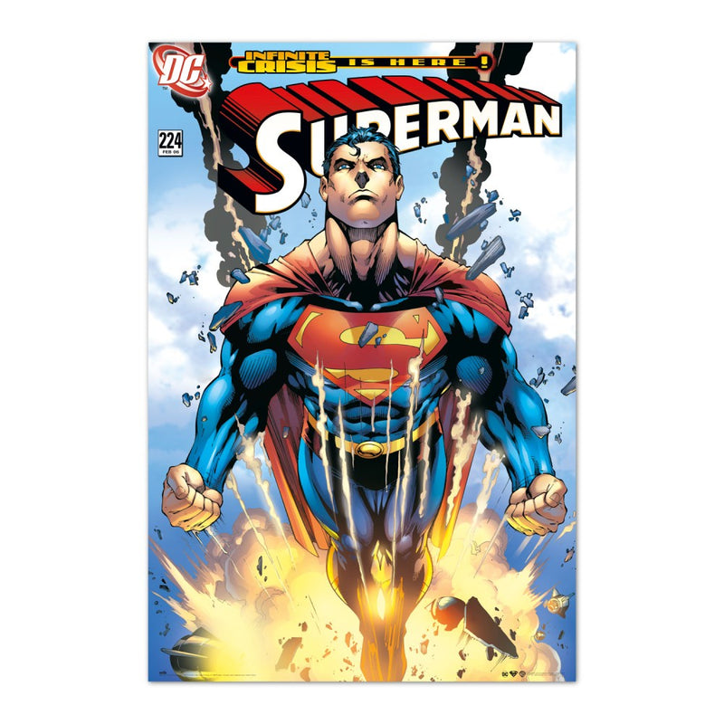 Poster DC Comics Superman Infinite Crisis Is Here