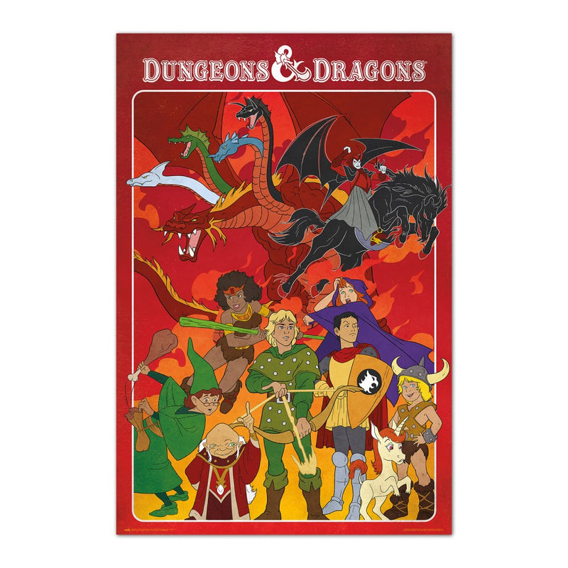 Poster Dungeons and Dragons The Animated Series