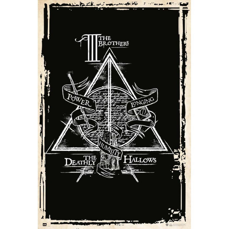 Poster Harry Potter Las Reliquias de la Muerte Simbolo