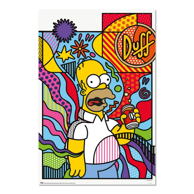Poster The Simpsons Homer Art