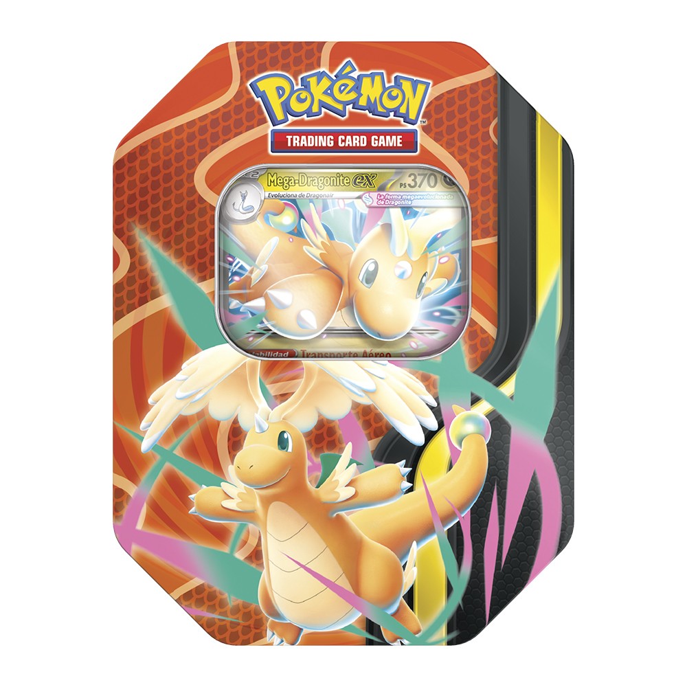LATA MEGAPOTENCIA ESPAÑOL - DRAGONITE POKEMON ESPAÑOL