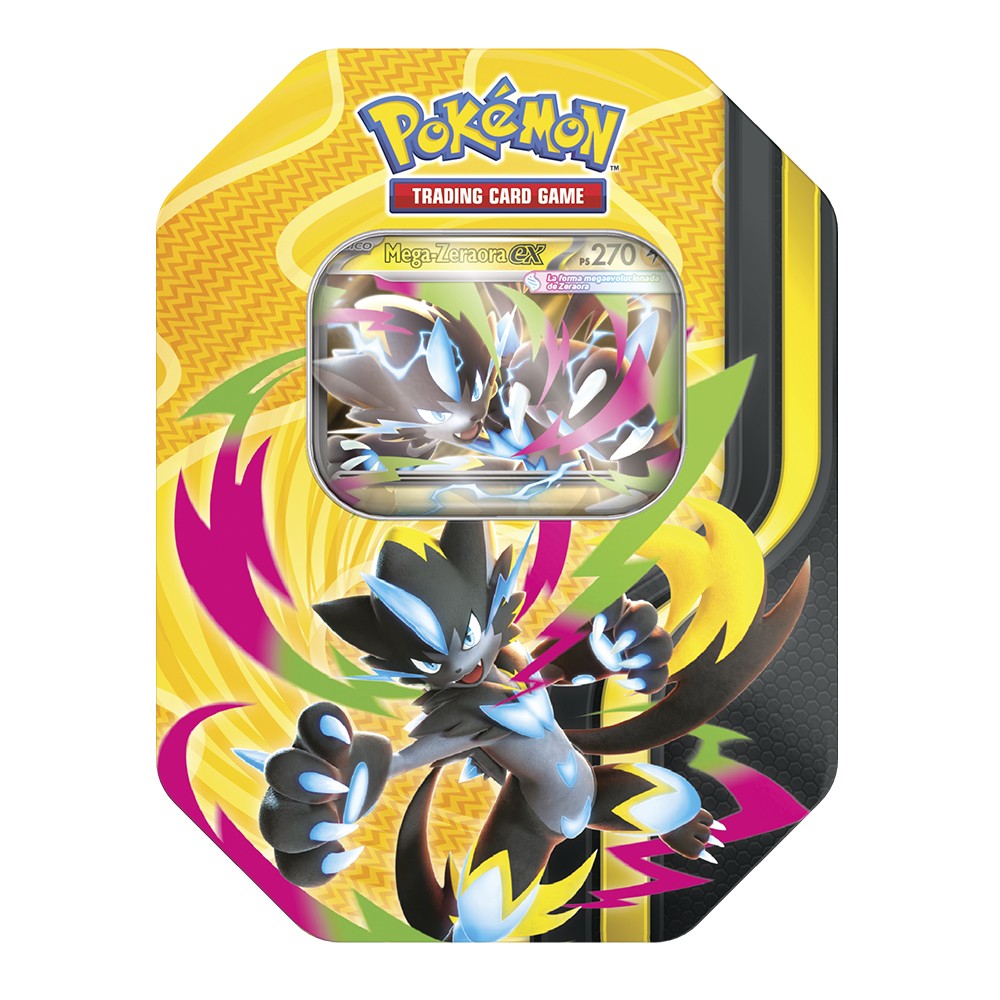 LATA MEGAPOTENCIA ESPAÑOL - ZERAORA POKEMON ESPAÑOL