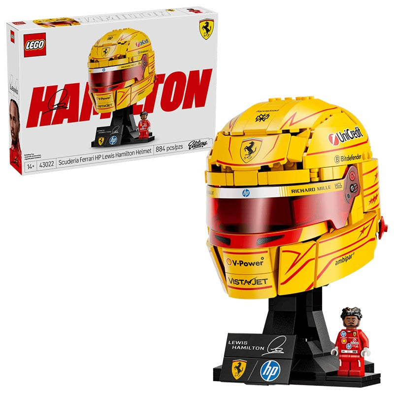 LEGO Scuderia Ferrari HP Casco de Lewis Hamilton Reserva