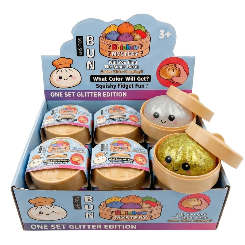 Squishy Dumpling Glitter 10cm Reserva