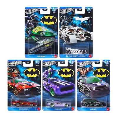 Coche SILVER Batman Hot Wheels surtido