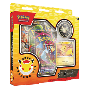 (Dañado)Caja Pikachu Pokemon Day 30 aniversario - TCG Español