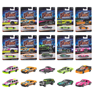 Coche NEON SPEEDERS Hot Wheels surtido