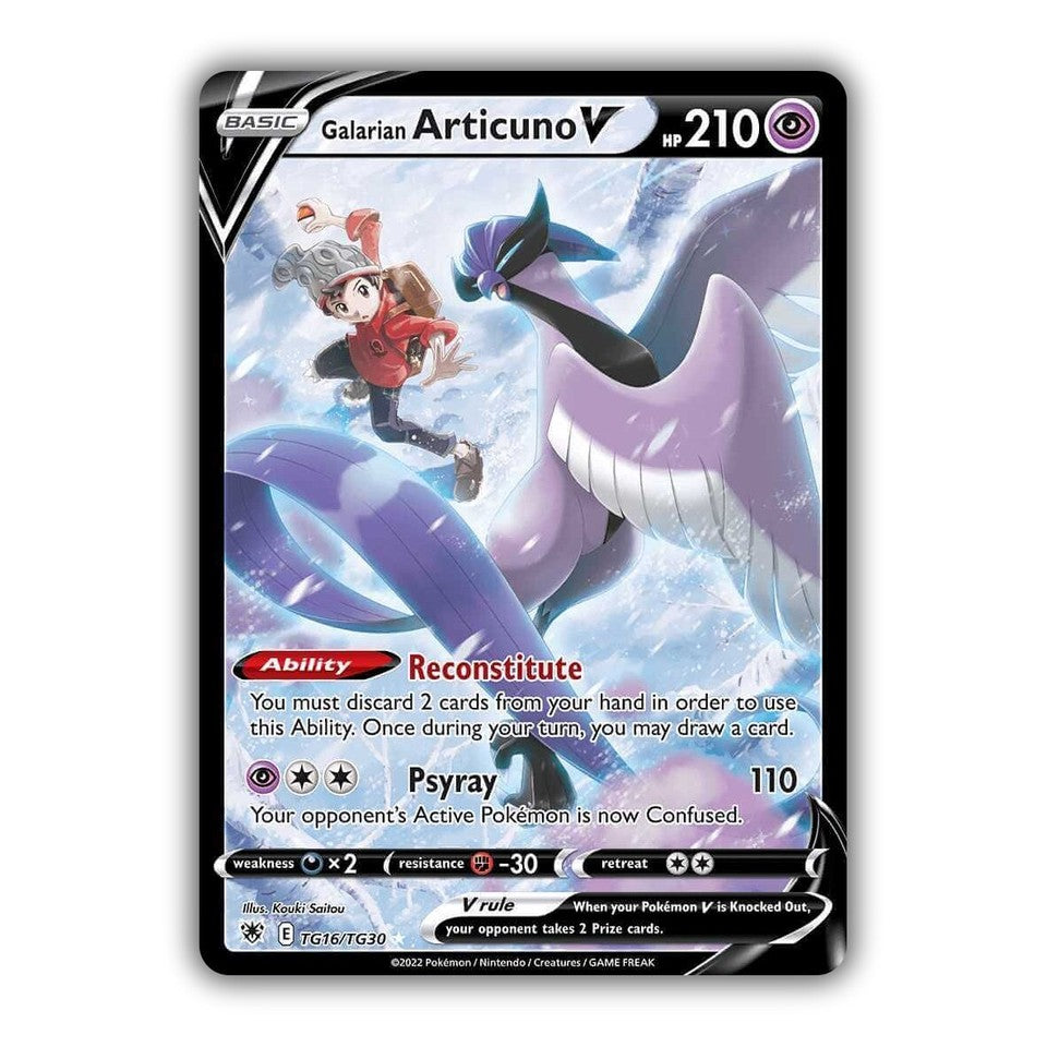CARTA Pokémon TCG - Articuno de Galar V (ASR TG16) [ES]