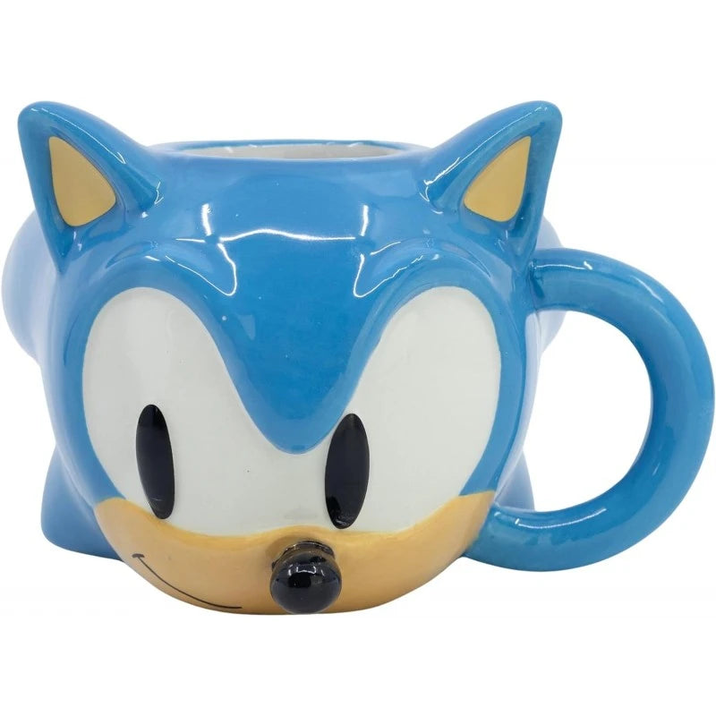 STO77896 STOR TAZA CERAMICA 3D 400ML CAJA REGALO SONIC