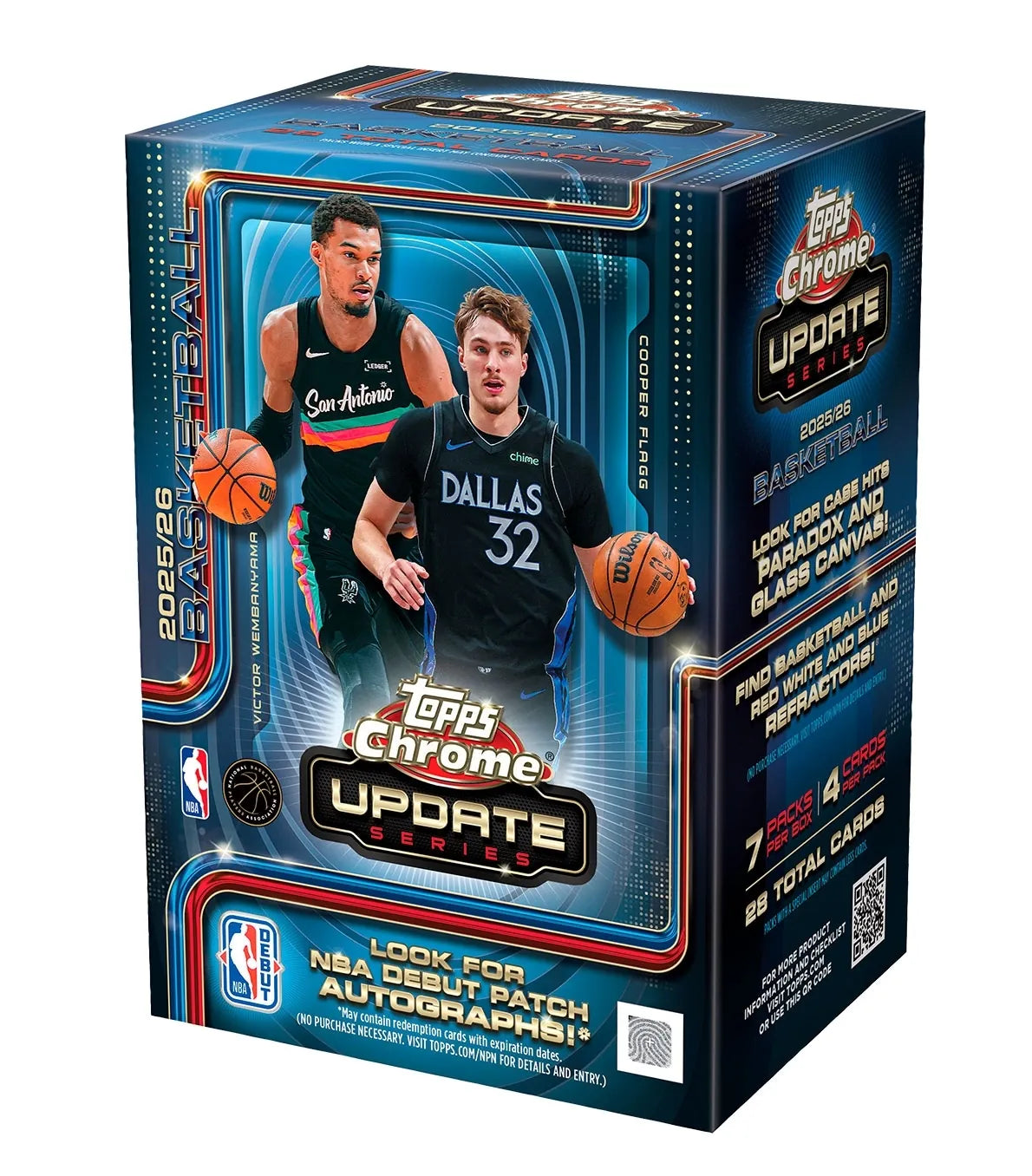 Value Box Basketball Update Temp 2025-26 Topps