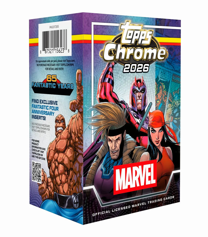 Value Box Marvel Comics Chrome Topps Europe Reserva