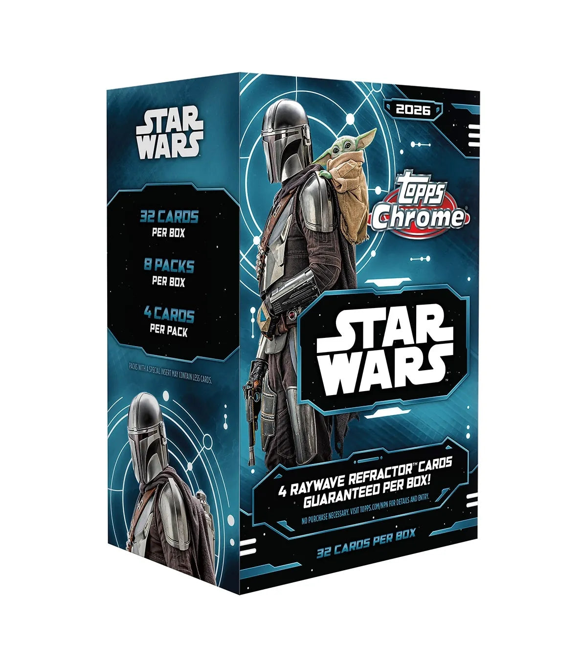 [Reserva] Value Box Star Wars 2026 (8 Sobres) - Topps Europe Inglés