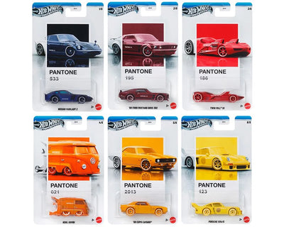 Coche Silver Series Pantone Hot Wheels (Varios modelos)
