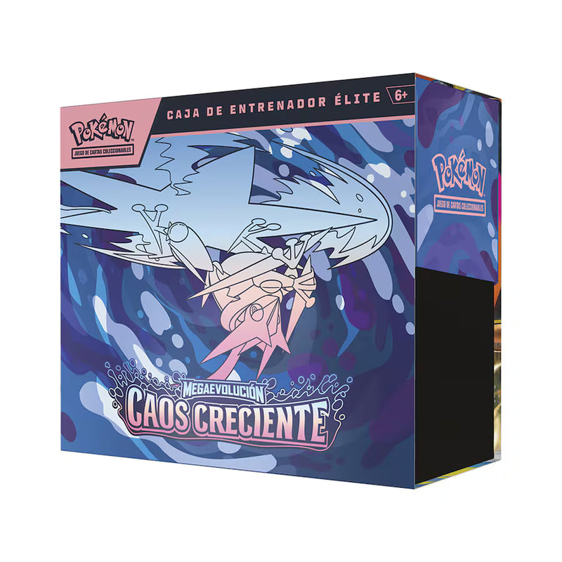 Pokemon TCG Elite Trainer Megaevolucion Caos Creciente español