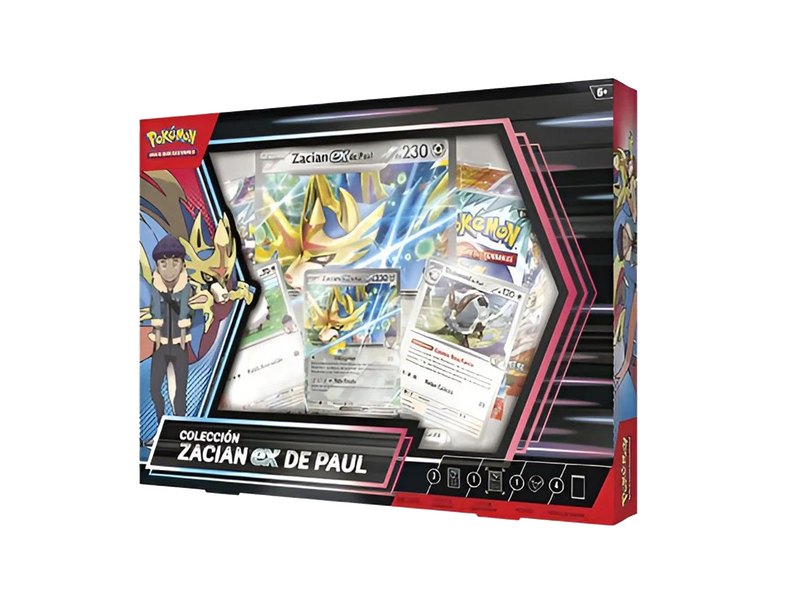 Caja Zacian de Paul TCG - ESPAÑOL